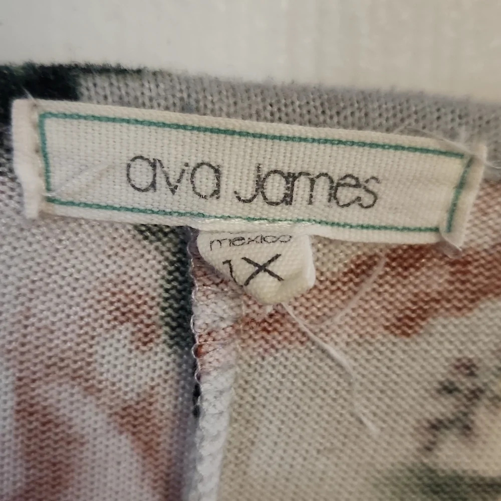 Ava James Light Blue Asymmetrical Top - Picture 11 of 13